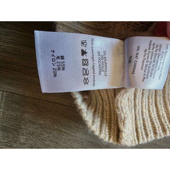 Eddie Bauer Button-Up Hooded Cardigan Sweater XL Brown Fair Isle Wool - Picture 8 of 10